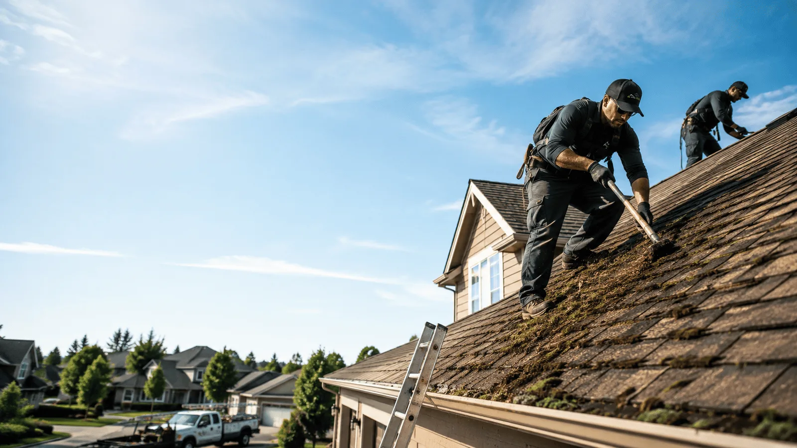 Roof Moss Removal in Sabattus, ME near me